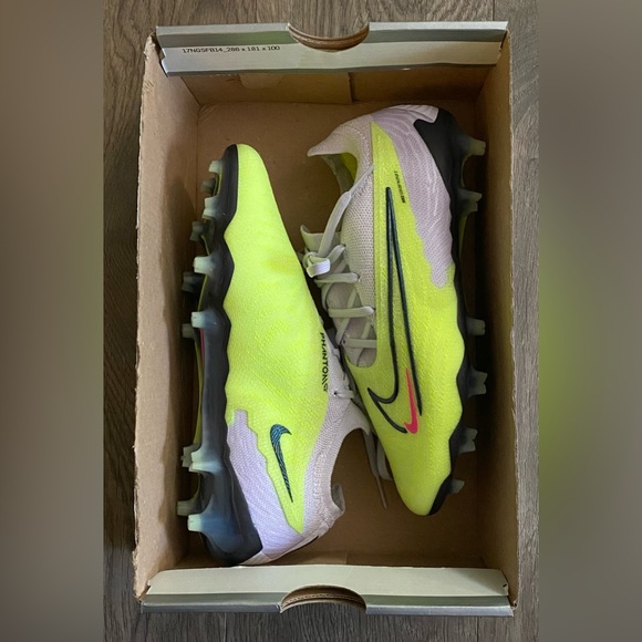 Nike Phantom GX Elite FG Barely Volt / Gridiron Size 4.5 Men / Size 6 Women - Picture 3 of 4